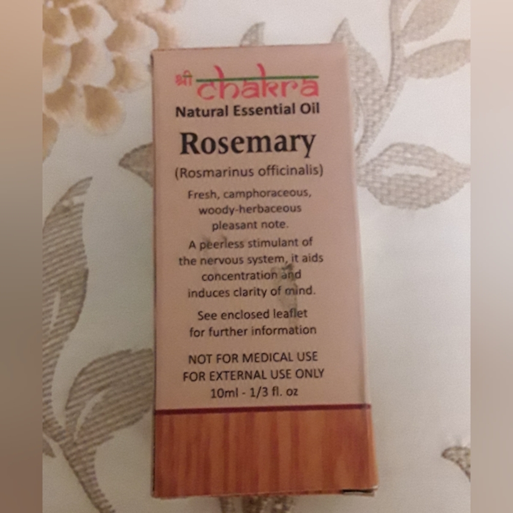 CHAKRA NATURAL ESSENTIAL OIL - ROSEMARY - Picture 4 of 8